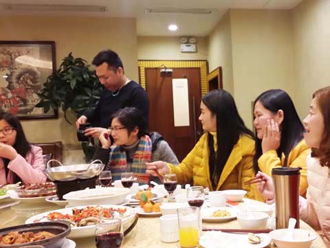 2016年1月23日福湖酒店年底尾牙聚餐